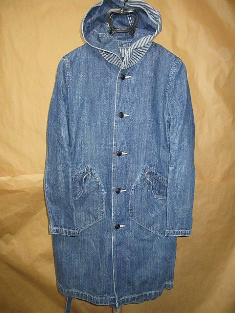 Y's Yohji Yamamoto ヨウジヤマモト フード　デニム　モッズ　コート　2