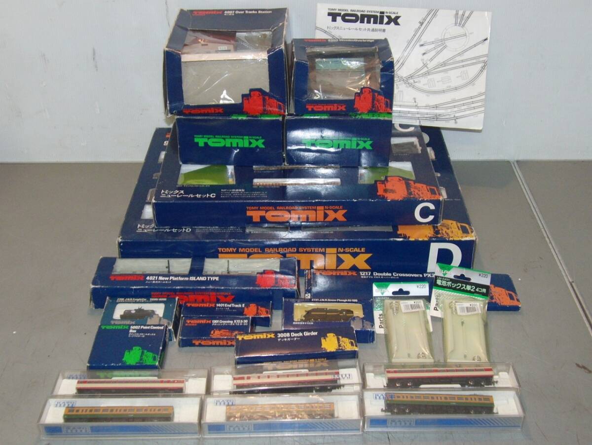 Nゲージ TOMIX トミックス 91013/91014 レールセット 鉄道模型 レール 他 付属品 まとめ 　/BT23Ba