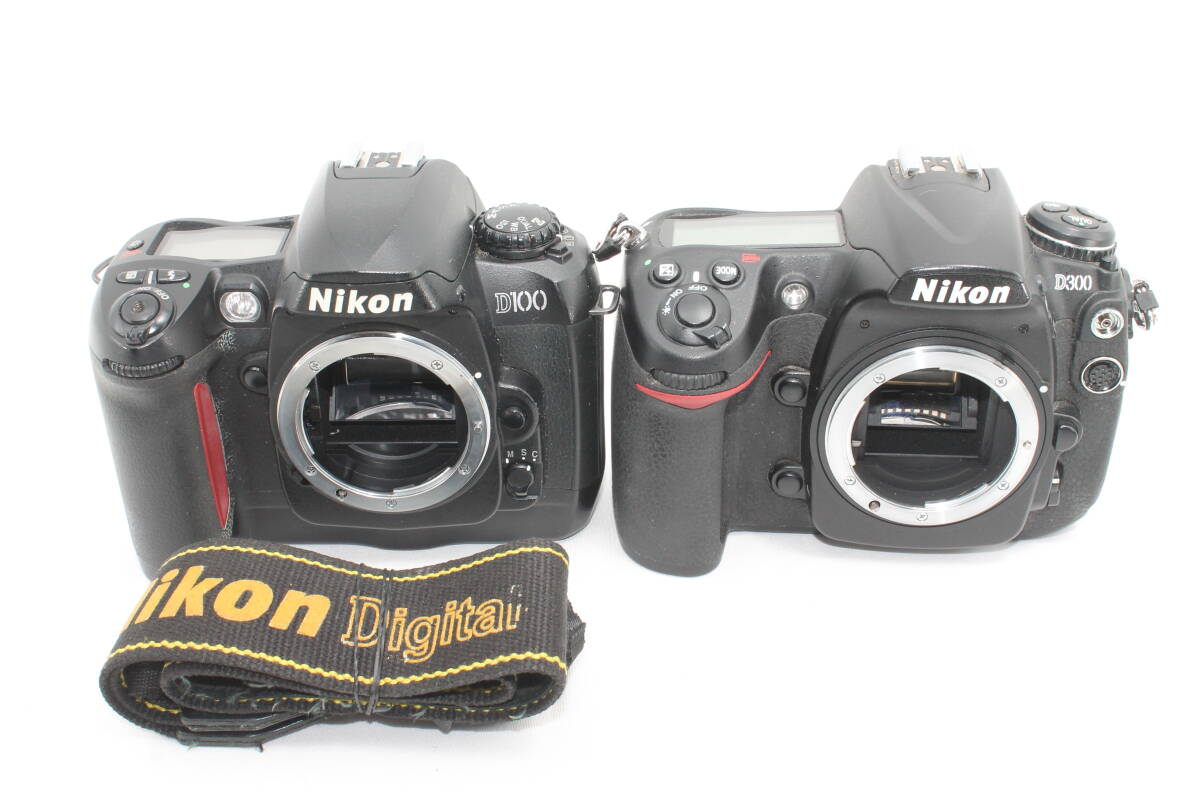 【20250928KNH-15】Nikon デジタル一眼レフカメラ D300 Nikon D100 