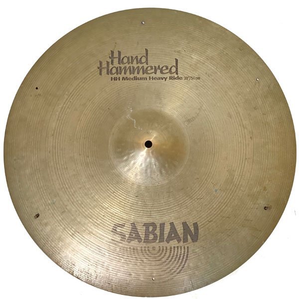 SABIAN Hand Hammered HH Medium Heavy Ride 20インチ シズル付き シンバル セイビアン
