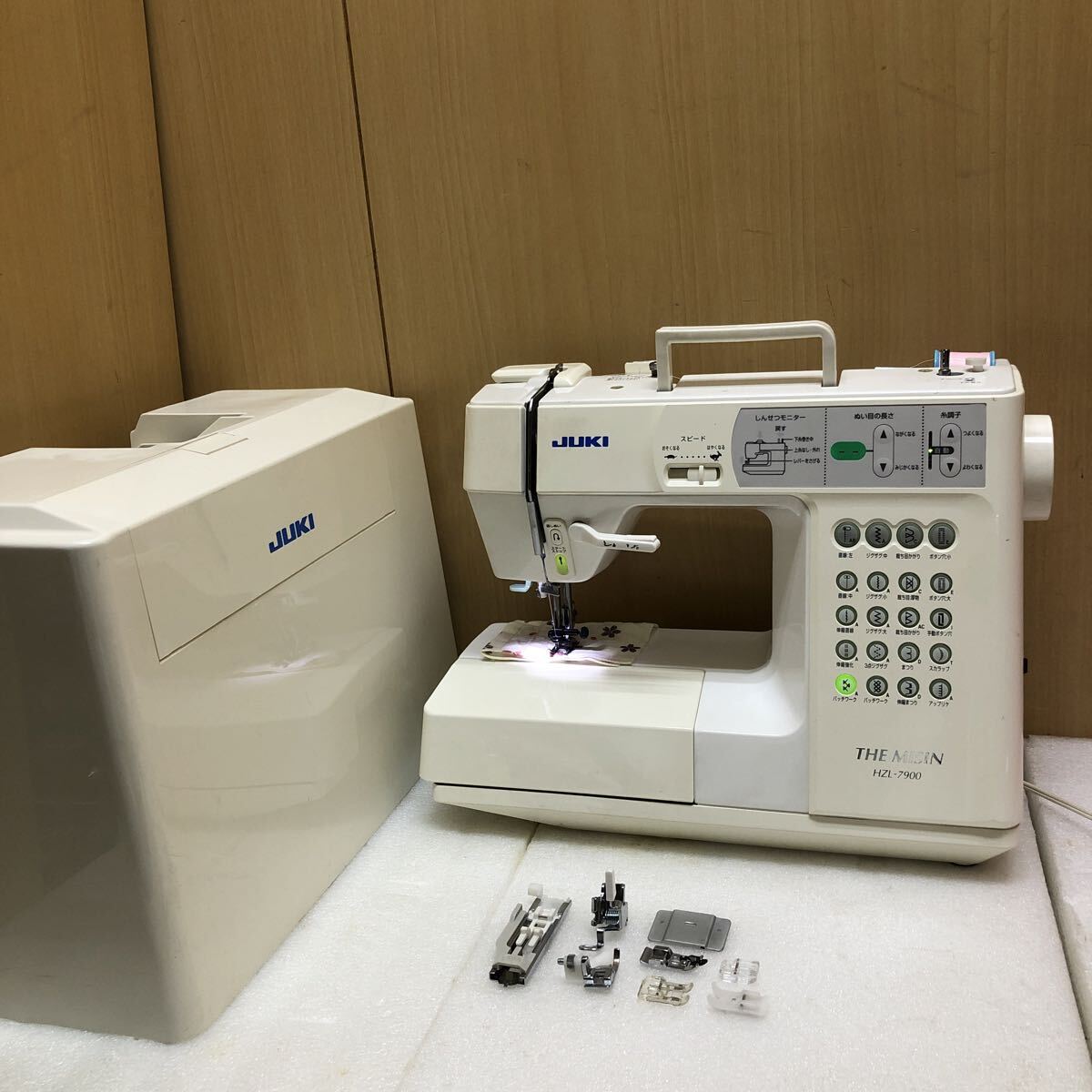 TK5414 　ジューキ　HZL-7900　　コンピューターミシン本体 動作確認濟 1022