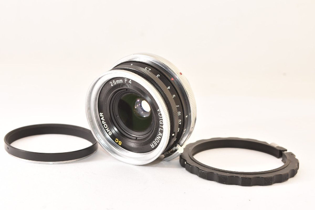 VOIGTLANDER フォクトレンダー SC SKOPAR 25mm F4 Sマウント J2510016