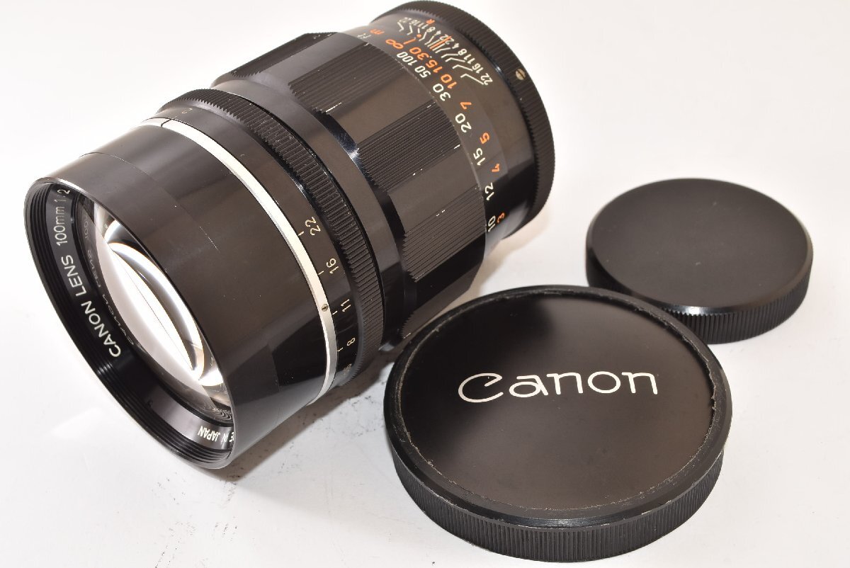 ★美品★ CANON キャノン 100mm F2 L39 Leicaマウント 2510024