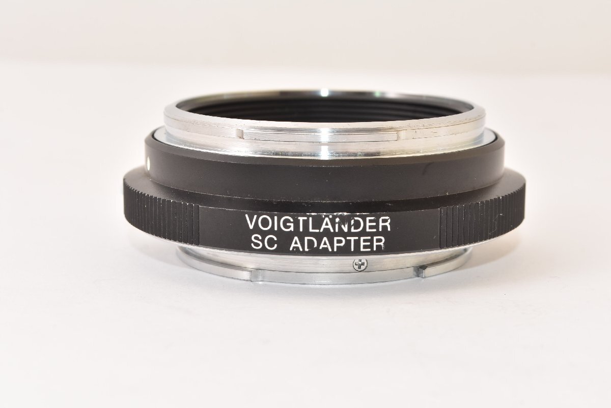 ★美品★ VOIGTLANDER フォクトレンダー SC ADAPTER for E-mount アダプター 2510017