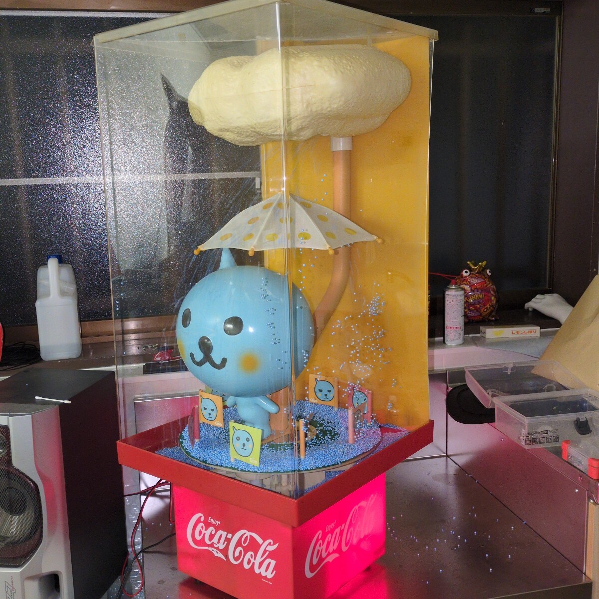超希少/非売品 コカ・コーラ Qoo クーちゃん 業務用 大型ディスプレイ 動作確認済 平成レトロ 店頭用 販促物 レア品
