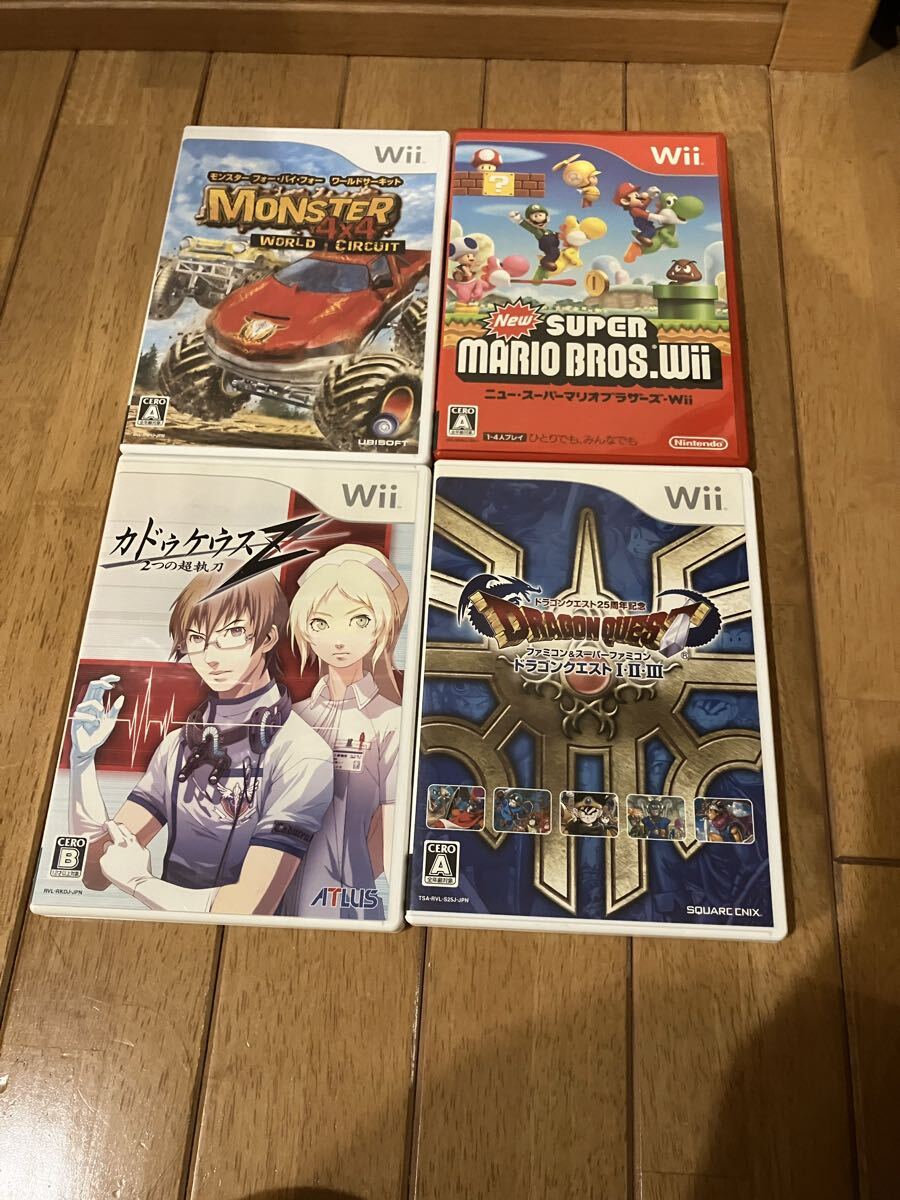 ニンテンドーWii ソフト 4本セット