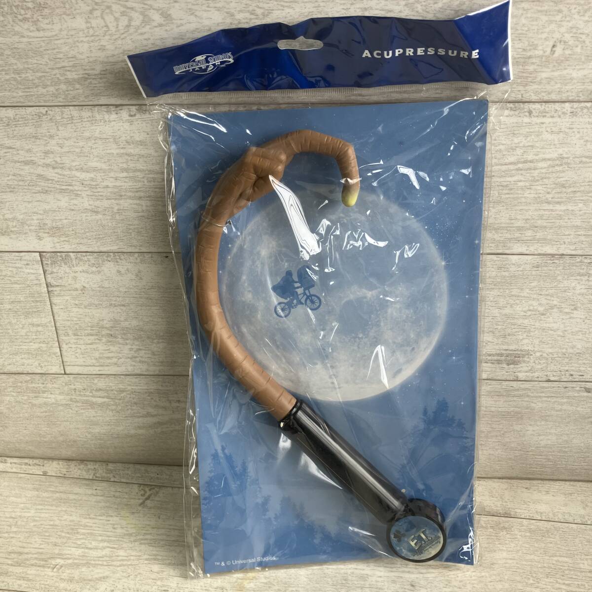 ■E.T. 孫の手 ツボ押し 指圧 マッサージ USJグッズ ET ユニバーサルスタジオ 未使用品 希少■ K52
