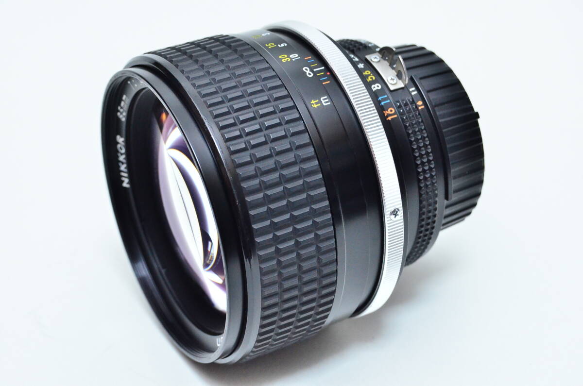 Nikon Ai Nikkor 85mmF1.4S 美品 整備済 #194