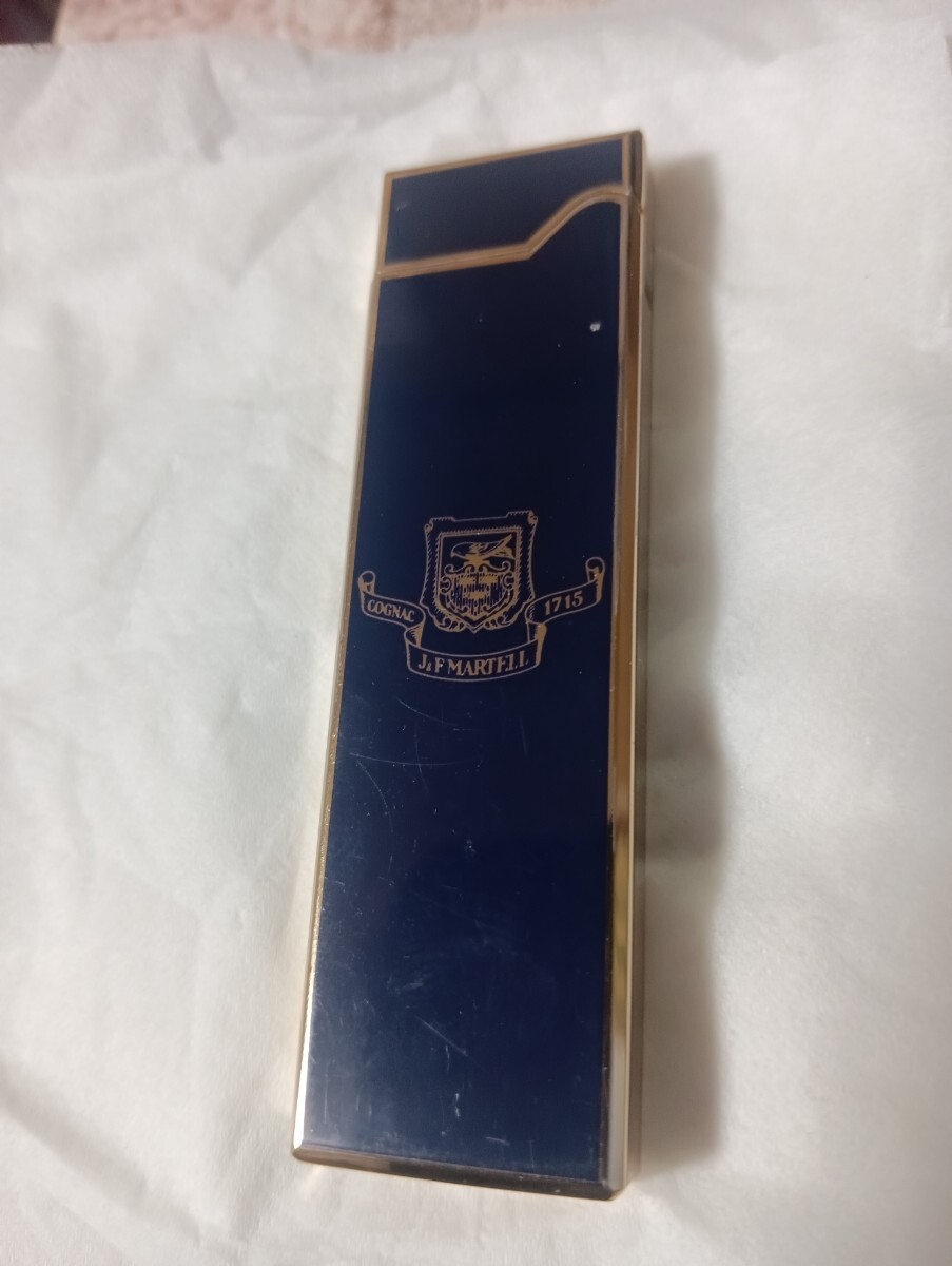 ガスライター　j&f martell マーテル　1715 ガスは入ってませんが火花は出ました。