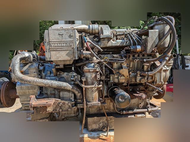 ヤンマー　エンジン　船舶　ボート　3160H　4LH-HTZAY　メーター付　＊YM126
