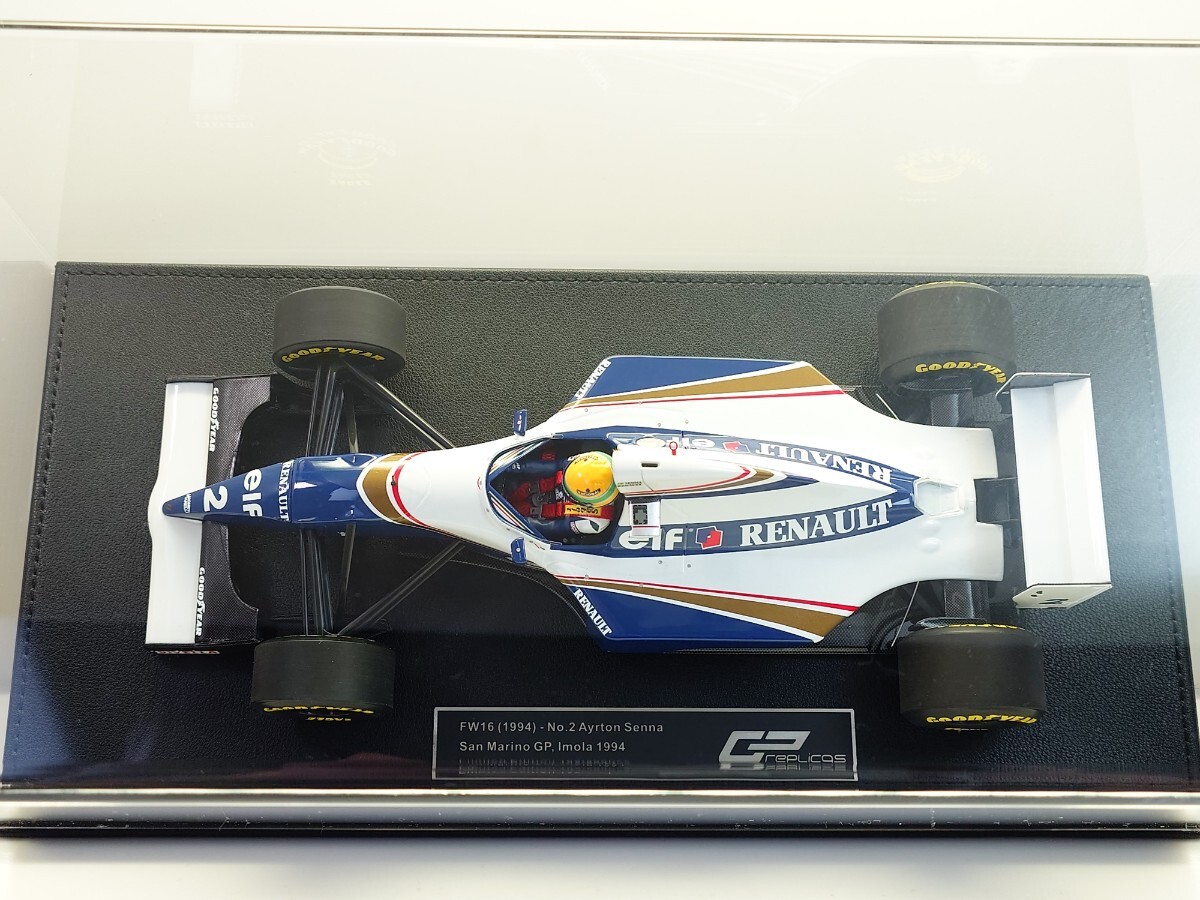 トップマルケス GP レプリカ 1/18 ウィリアムズ FW16 1994年 サンマリノGP #2 アイルトン・セナ ロスマンズデカール付 DD000@5t1023