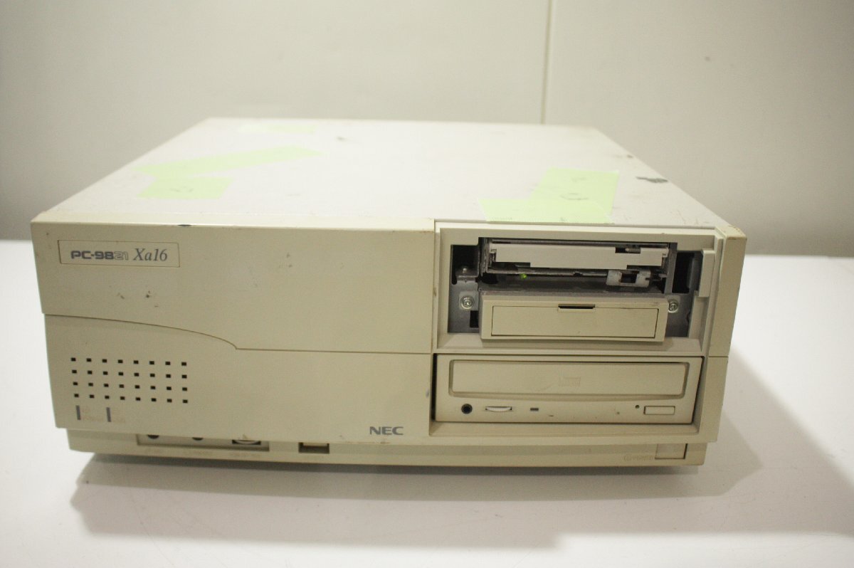 KF4 通電OK! 部品取り用 NEC PC-9821xa16 pc-9821xa/r16 レトロPCファン向け 修理部品用などに