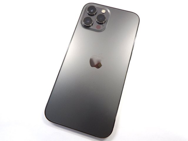 アップル iPhone 12 ProMax 『NGD33J/A』 512GB グラファイト NW「-」■SIMフリー スマホ スマートフォン 本体 修理前型番 MGD33J/A