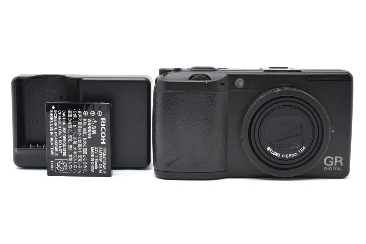 #4908 【人気カメラ】 RICOH リコー コンパクトデジタルカメラ GR DIGITAL II