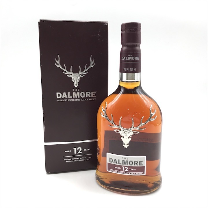 未開栓 THE DALMORE ダルモア 12年 シングル モルト スコッチ ウイスキー700ml 40% お酒 古酒 アルコール ボトル m15117