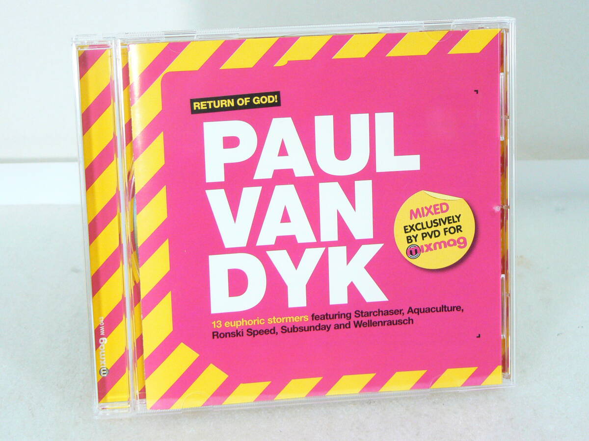 CD「PAUL VAN DYK/RETURN OF GOD!」MIXED EXCLUSIVELY BY PVD FOR mixmag ジャンク扱い X235