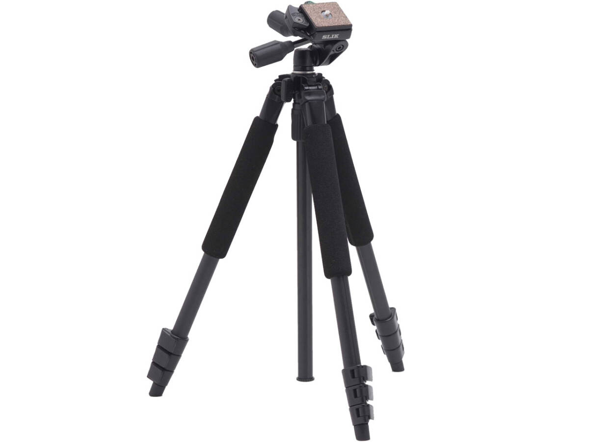 ◆新品 SLIK（スリック）スプリント PRO II 3WAY BKN [4段/超軽量・旅行向け三脚/ブラック] 保証付