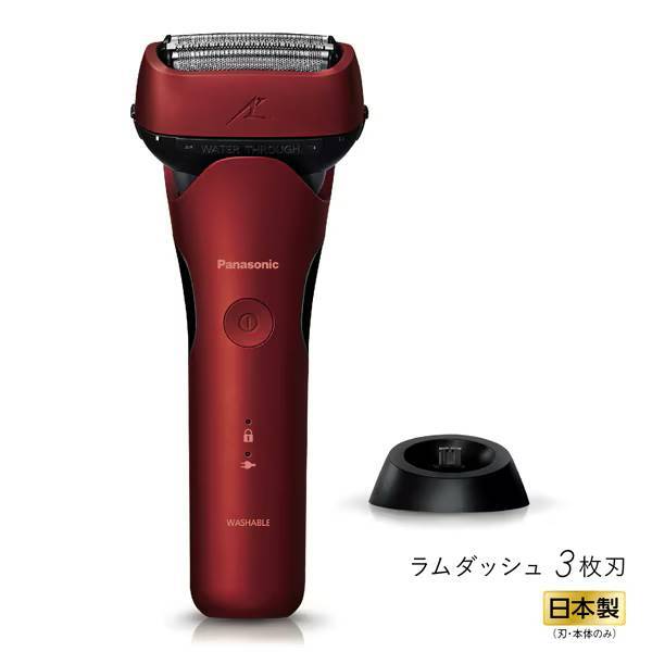 ◆新品 Panasonic（パナソニック）LAMDASH（ラムダッシュ） ES-LT4Q-R [3枚刃/高速リニアモーター/充電中でも剃れる/IPX7防水/赤] 