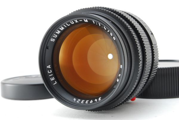 [A- Mint]Leica SUMMILUX-M 50mm f/1.4 E43 Black Lens Ver.II V2 Germany JAPAN 9688