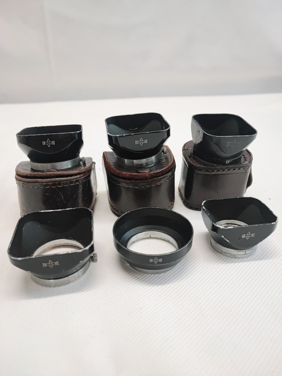 MAMIYA レンズフード まとめ マミヤ 昭和レトロ 当時物 コレクション オールド ケース カメラアクセサリー アンティーク ヴィンテージ (10)
