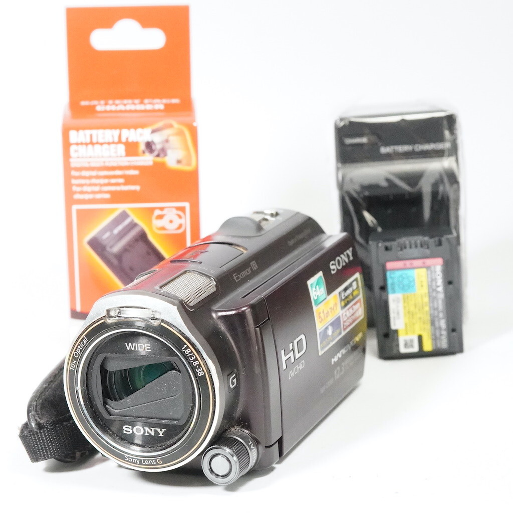 SONY ソニー HDR-CX560 ブラウン 動作OK 返金保証　/2286