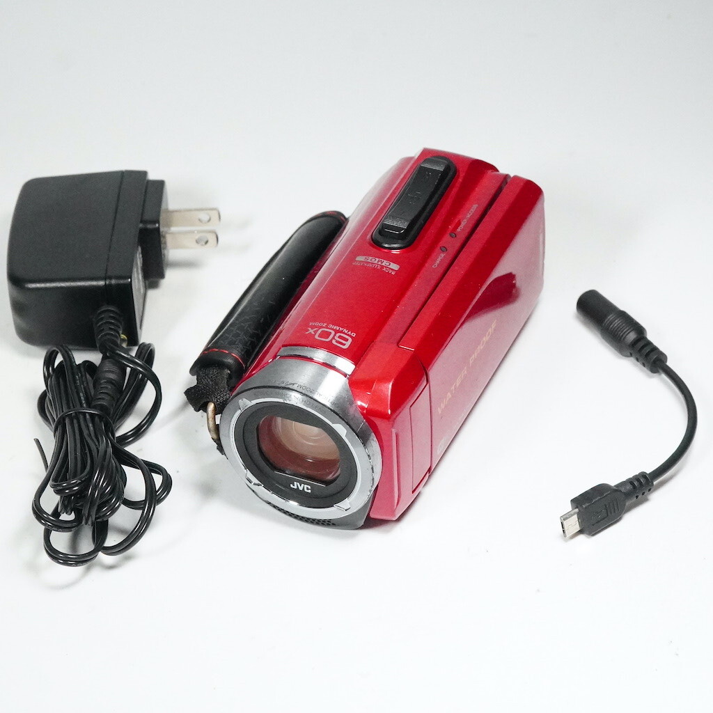 JVC Victor Everio GZ-RX130-R レッド 動作OK 返金保証 /2309