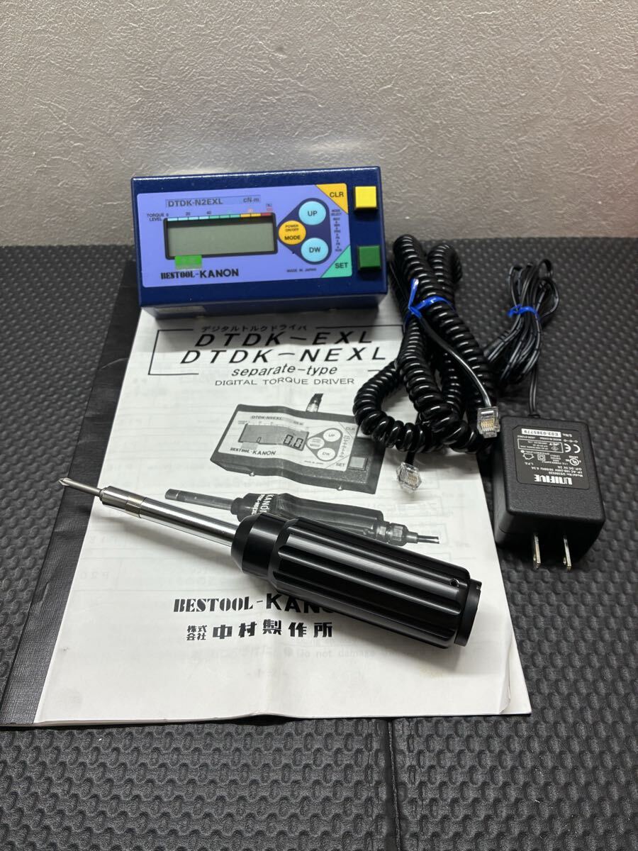 BESTOOL-KANON 中村製作所　セパレート型デジタルトルドライバーDTDK-N2EXL