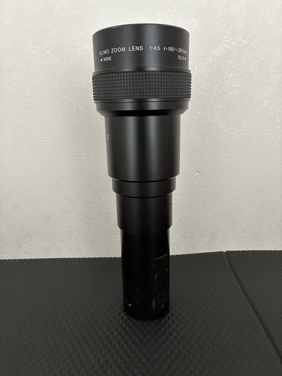 ★ 希少★ エルモ ズーム レンズ ELMO Zoom Lens 1:4.5 f=180~300mm マニュアルフォーカス レンズ
