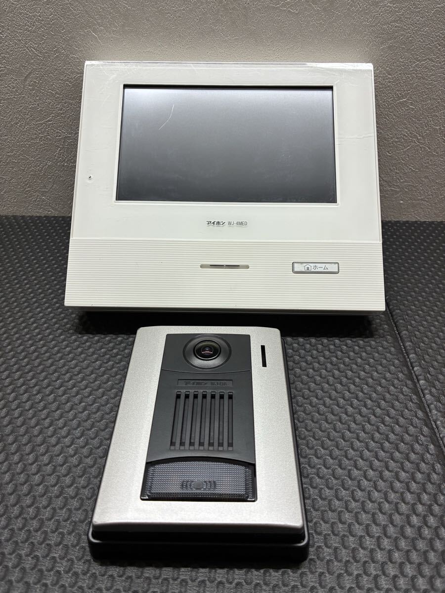 ★動作確認済み★アイホン ドアホン　WJ-4MED WJ-DA タッチパネル インターホン
