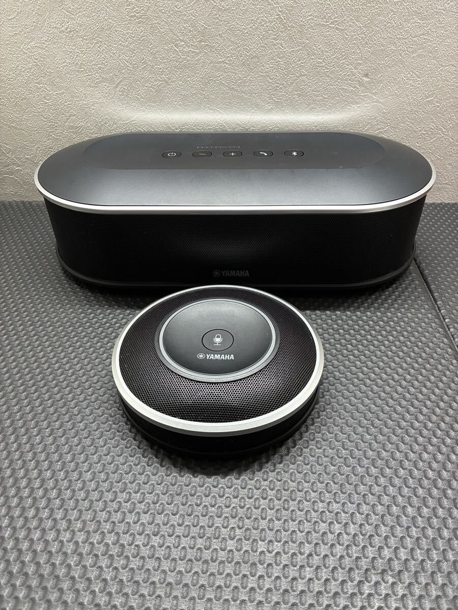 ★現状品★YAMAHA YVC-1000MS マイクスピーカー YVC-MIC1000EX 拡張マイク セット 音響機器