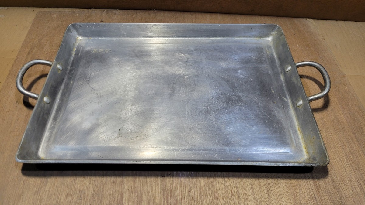 NPC 取っ手付き アルミプレート バーベキュー用 調理器具 キャンプ アウトドア