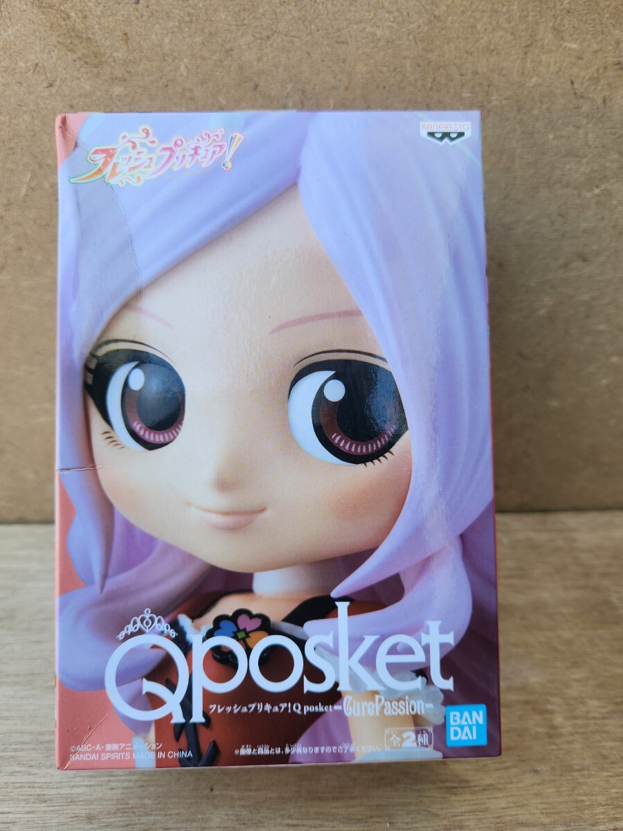 キュアパッションA (黒リボン) フレッシュプリキュア! Q posket-CurePassion- フィギュア 未開封