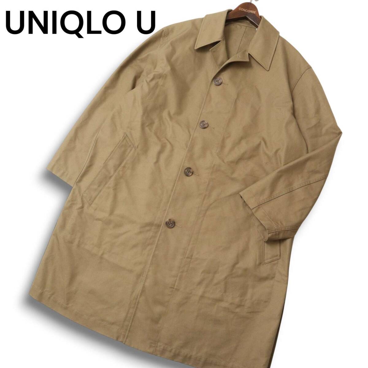 21AW★ UNIQLO U ユニクロ ユー ルメール 秋冬★ ステンカラー コート Sz.M メンズ