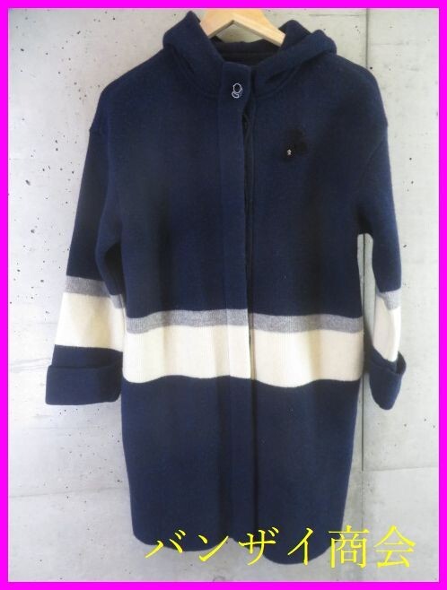 3101s13◆良品です◆日本製◆PICONE ピッコーネ 厚手 ニットコート/ジャケット/セーター/カーディガン/シャツ/ブラウス/ワンピース/ゴルフ