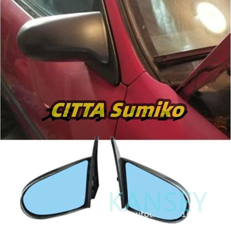 ホンダシビック EK / EG スプーンサイドミラー CARBOON 外観 4ドア MOD DIY WIRA サトセット 未使用 CIVIC ドアミラー（EG）