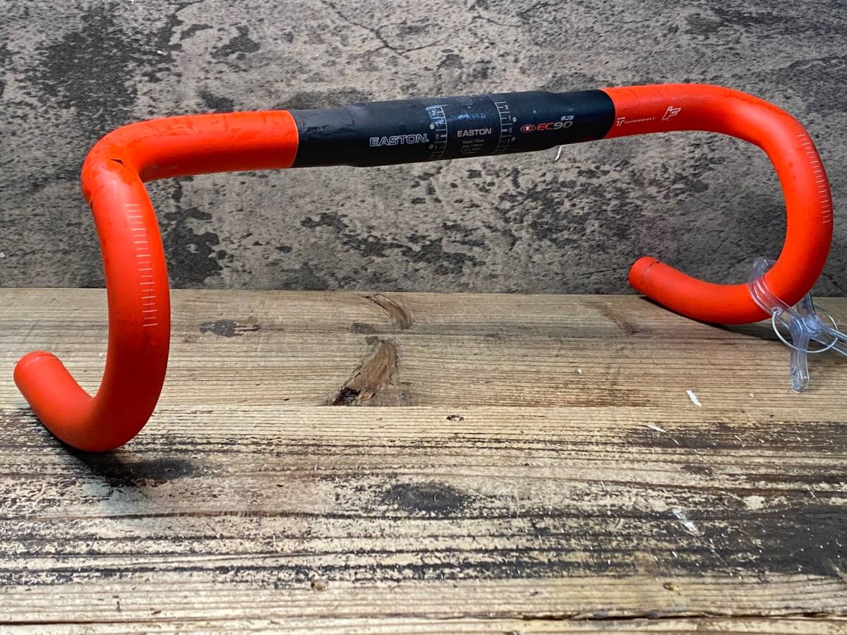 JK650 イーストン EASTON EC90 SLX3 カーボン ドロップハンドル 赤黒 Φ31.8 C-Cエンド400mm