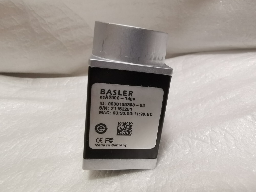 ★動作保証美品★ Basler acA2500-14gc 500万画素カラーGigEカメラ Cマウント FA産業用