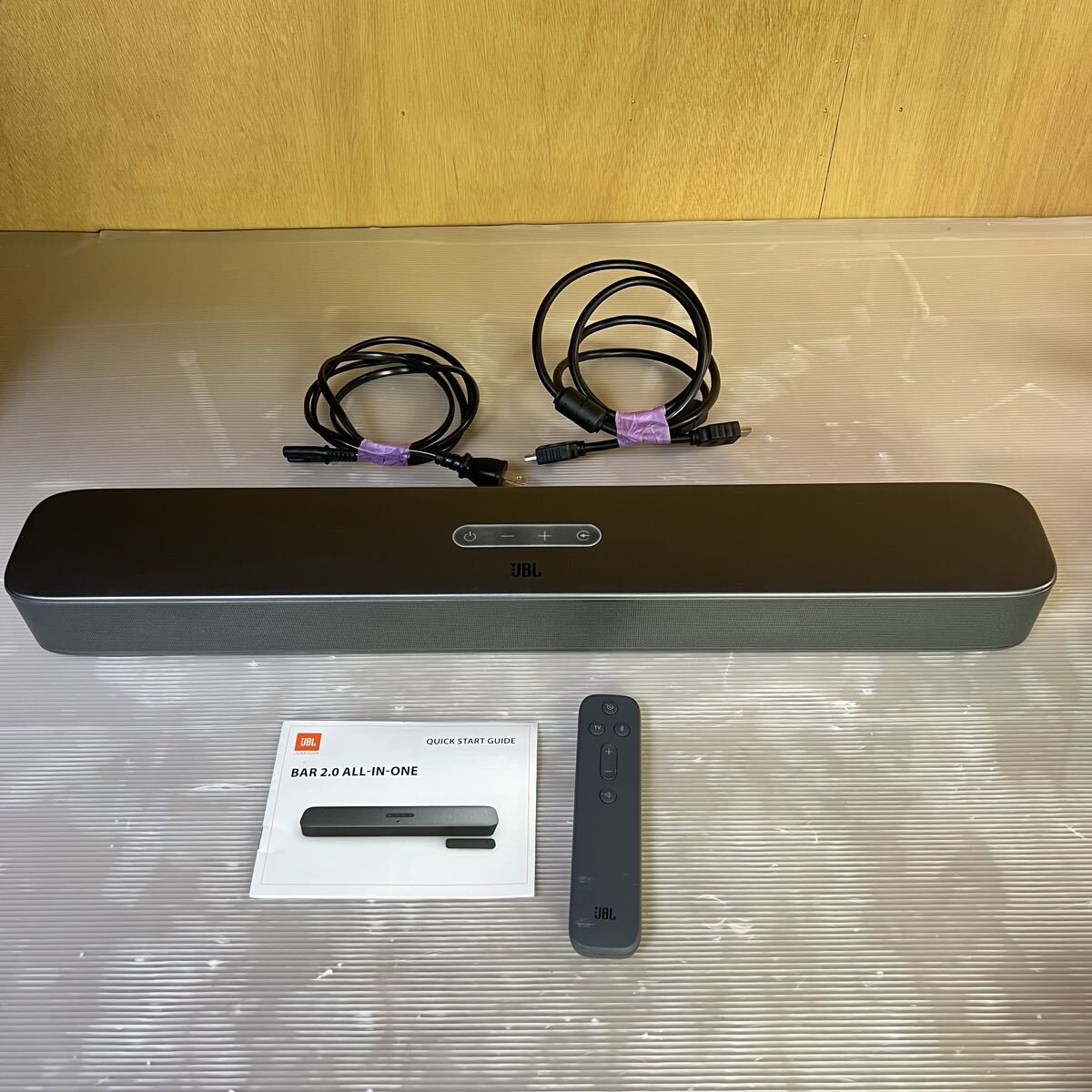 動作品 JBL All-in-One サウンドバー 音響機器 yt10-1