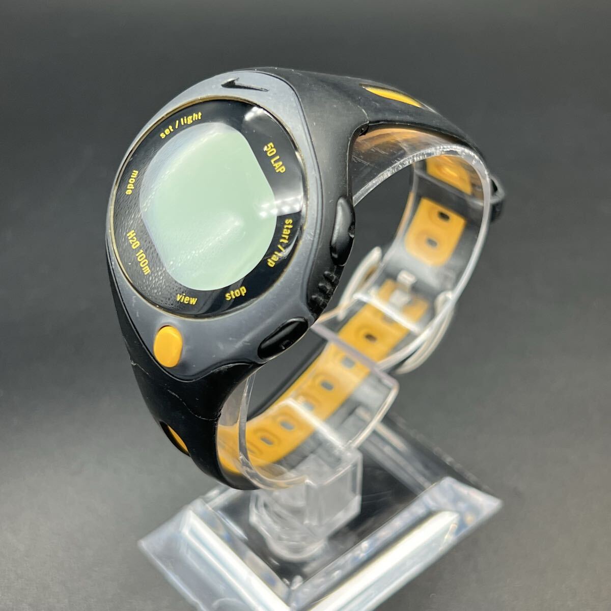 動作未確認 NIKE ナイキ 腕時計 624 Bowerman バウワーマン デジタル クォーツ 電池切れ スポーツウォッチ yt10-14 