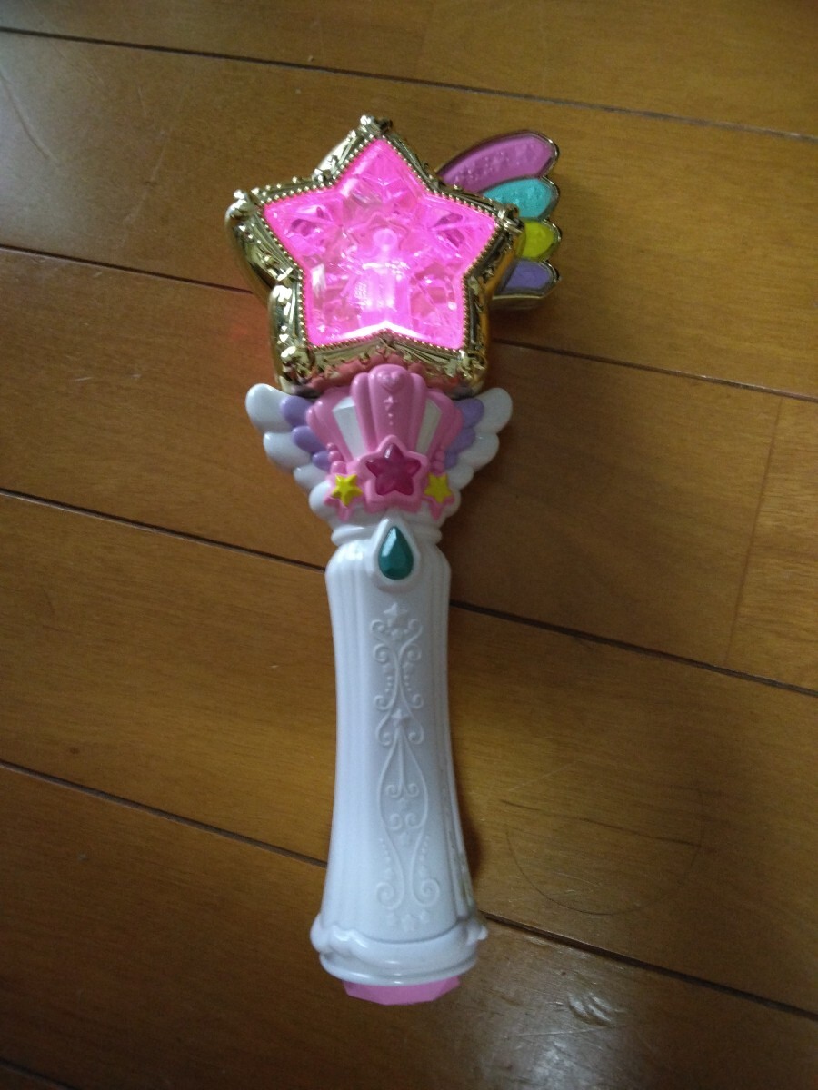 スター☆トゥインクルプリキュア トゥインクルステッキ 玩具オモチャ武器バンダイ仮装コスプレ女の子ハロウィンなりきり 杖 おもちゃBANDAI