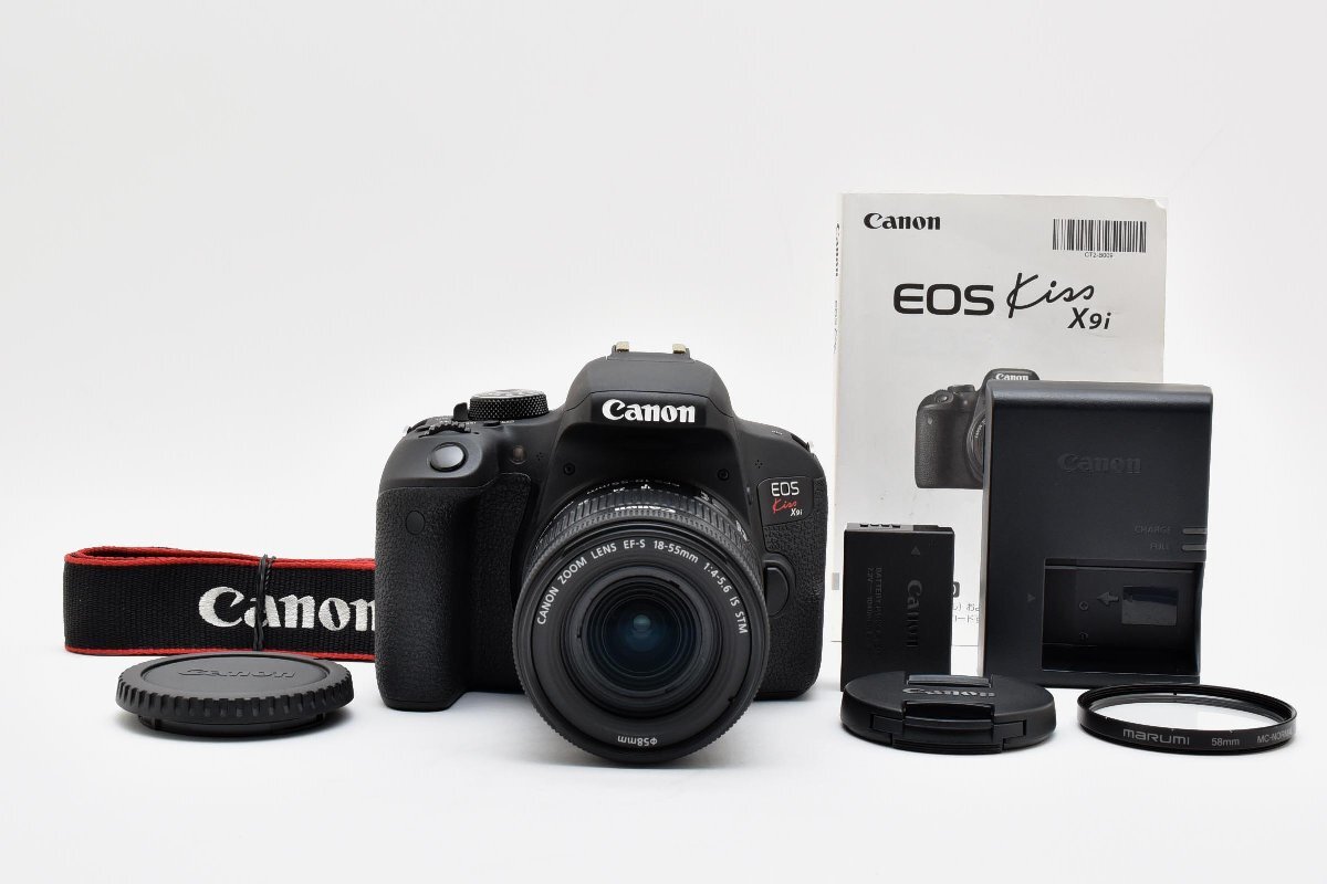 美品 ショット数795回 Canon キヤノン EOS Kiss X9i 18-55mm IS STM レンズキット