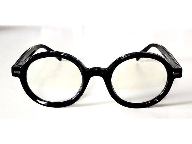 Round Nova ラウンドノヴァ ブラック 黒 丸メガネ 02