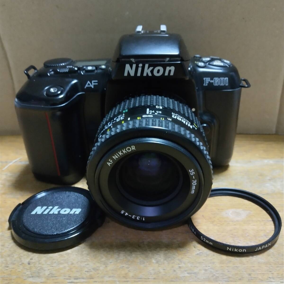 【美品】★Nikon F-601/AF NIKKOR 35-70mm F3.3-4.5 AF一眼レフ＋ズームレンズ ★完動品★