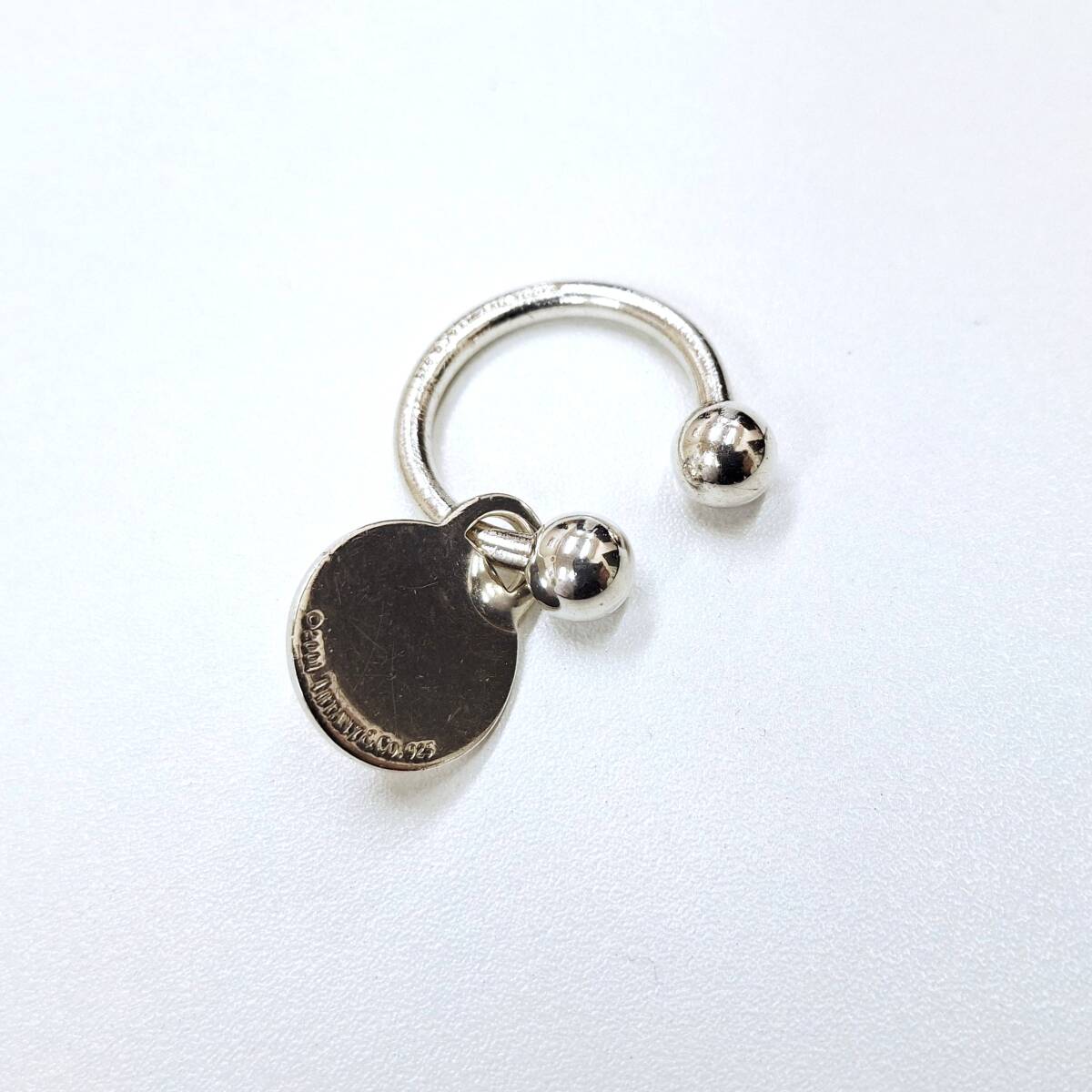 ◆　ティファニー TIFFANY&Co. キーリング ラウンドタグ　◆