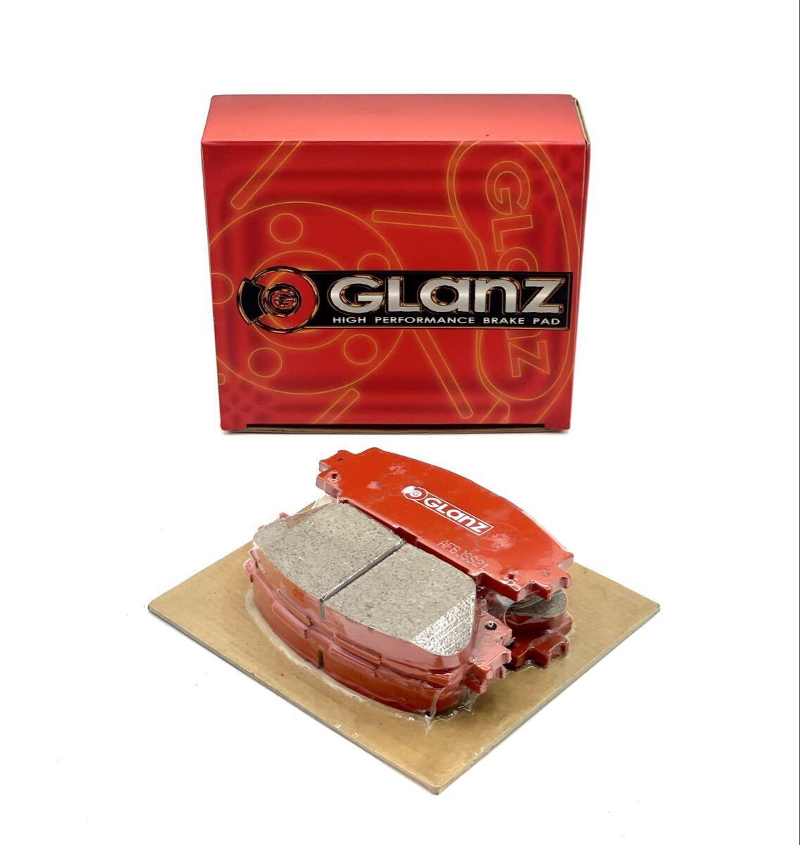 未使用/保管品■GLANZ グランツ S-1504 ブレーキパッド TOYOTA FRONT ヴィッツ KSP/SCP90/NCP95/NCP91■姫路市から 266