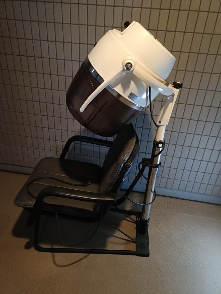 美容室　専用ヘアドライヤー椅子　山田電機製作所美容お釜ドライヤー　送料5000円 東京池袋　理髪サロン