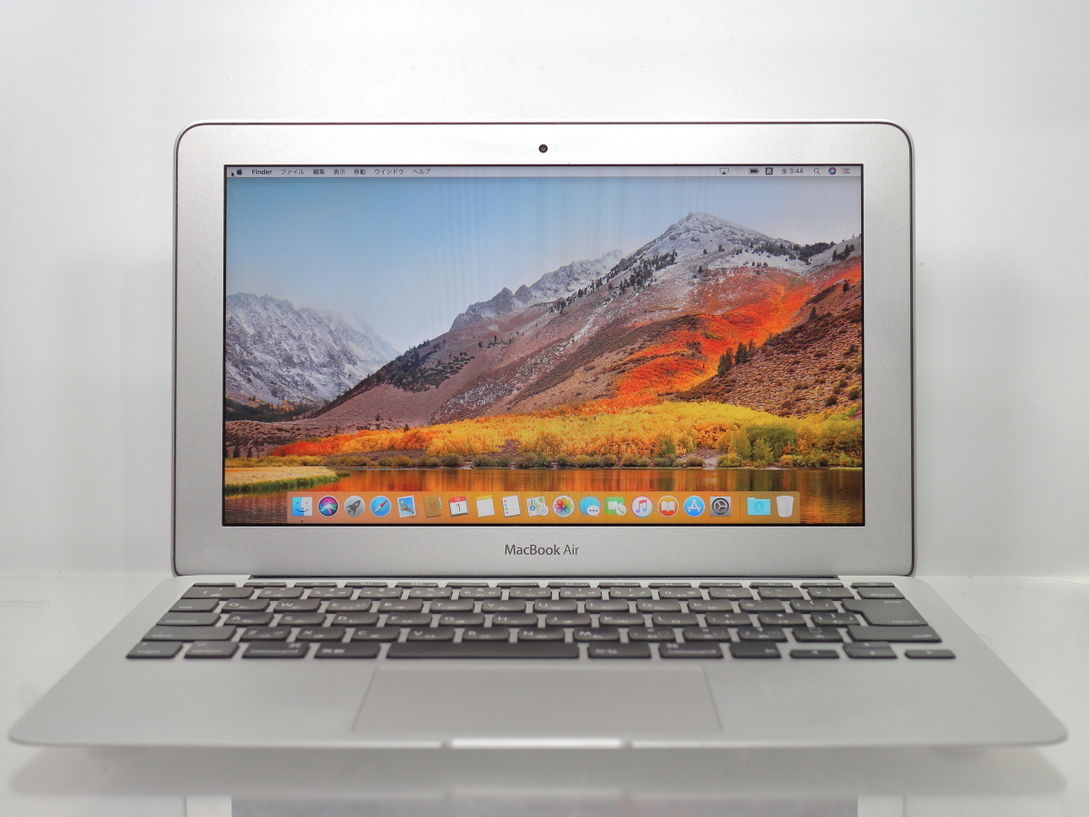 Apple MacBook Air A1370 (11-inch,Mid2011)/Core i5 1.6GHz/2GBメモリ/SSD128GB/macOS High Sierra 10.13.6/バッテリー正常 #1003