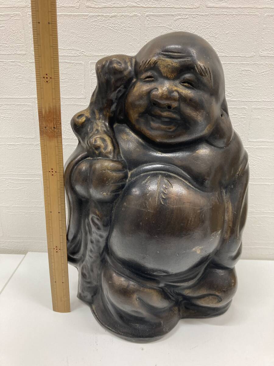 布袋様 商売盛 夫婦円満 子宝 寿老人 縁起物 長命 七福神 長寿 古作 アンティーク レトロ 骨董品 置物 開運 インテリア