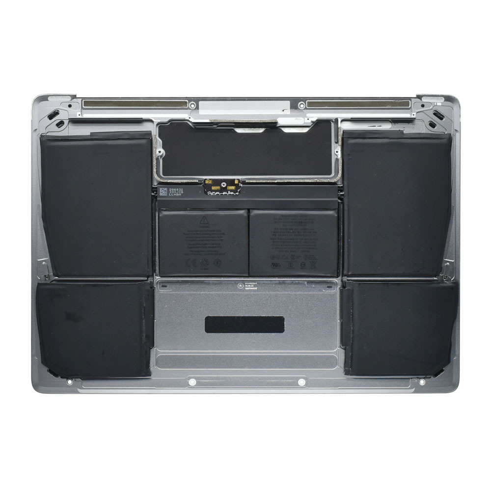 MacBook Retina 12 2017 A1534 スペースグレイ A1534 バッテリー 679回 ボトムケース 中古品　グレー