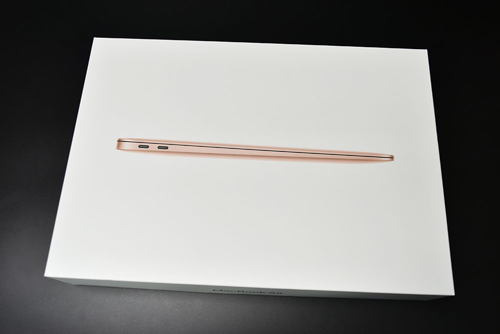 Apple MacBook Air 13インチ M1 A2337 2020　元箱のみ 中古品　12-2 ゴールド　空箱 専用箱　化粧箱